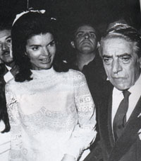 Jacqueline Kenney and Aristotle Onassis
